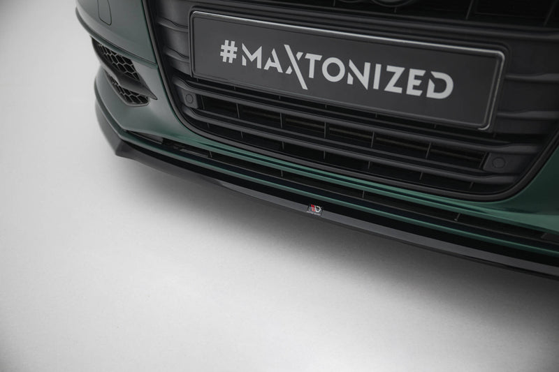 Maxton Design Front Diffusor V.2 Audi S6 / A6 S-Line C7
