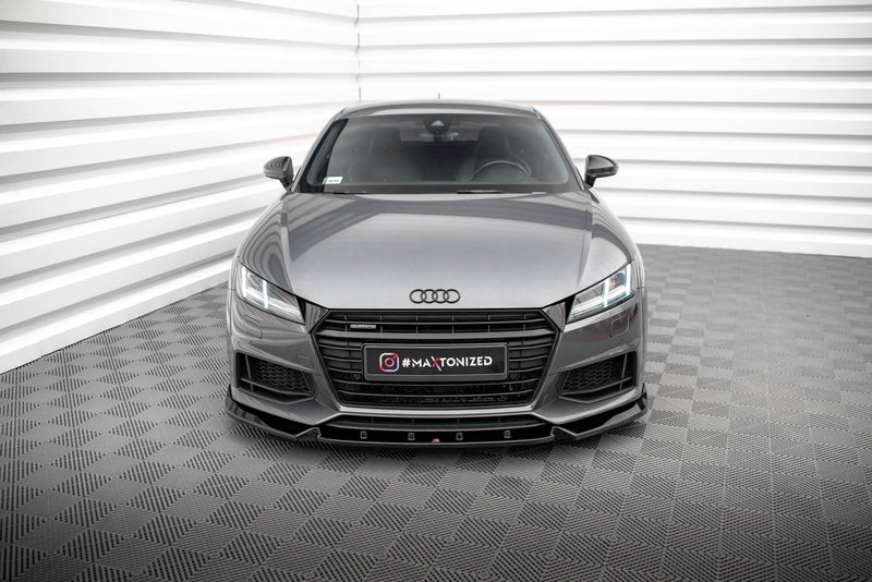 Maxton Design Front Diffuser V.2 Audi TT S / S-Line 8S