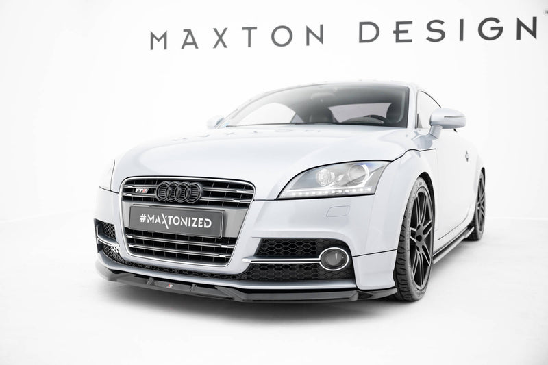 Maxton Design Front Diffuser V.2 Audi TT S / TT S-Line 8J Facelift