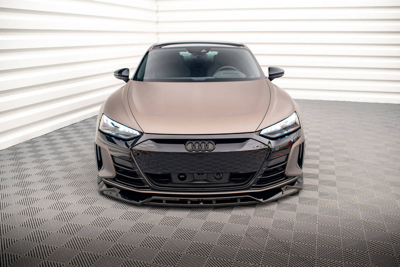 Maxton Design Front Diffusor V.2 Audi e-Tron GT / RS GT Mk1