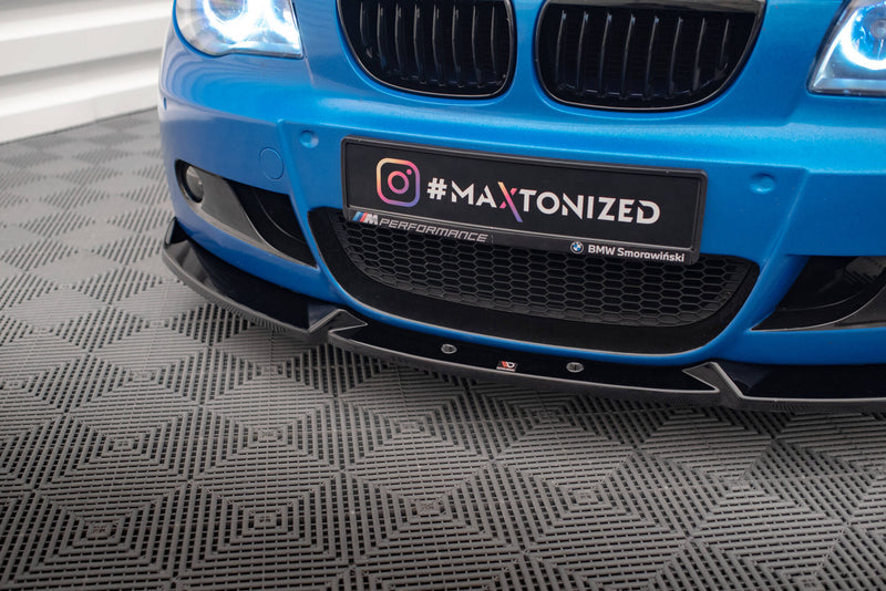 Maxton Design Front Diffusor V.2 BMW 1 M-Pack E87 / E81 Facelift
