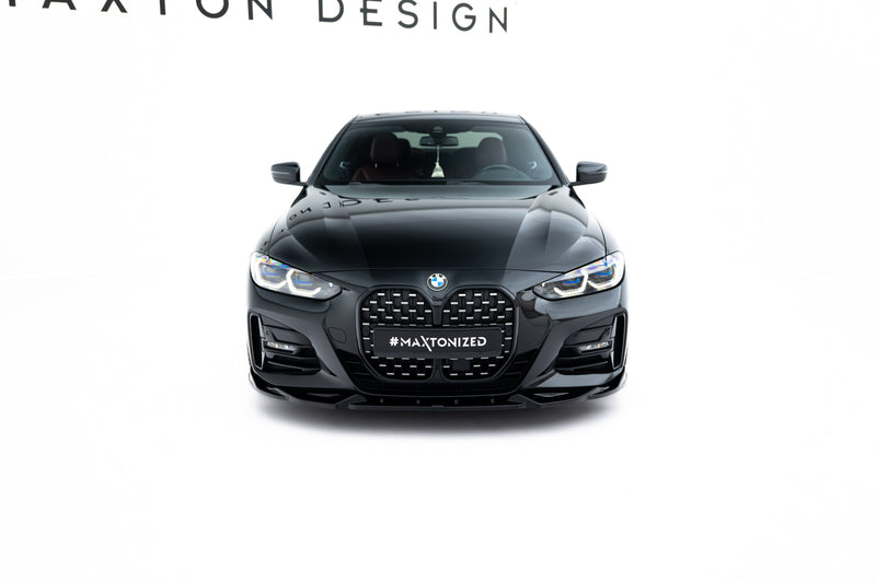 Maxton Design Front Diffuser V.2 for BMW 4 Series M-Pack / M440i G22 / G23 / G22 Facelift / G23 Facelift