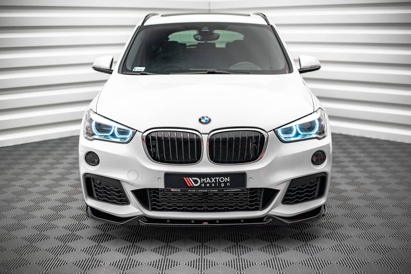 Maxton Design Front Diffuser V.2 BMW X1 M-Pack F48