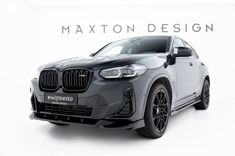 Maxton Design Front Diffuser V.2 BMW X4 M-Pack G02 Facelift