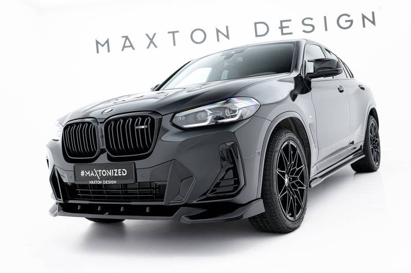 Maxton Design Front Diffuser V.2 BMW X4 M-Pack G02 Facelift