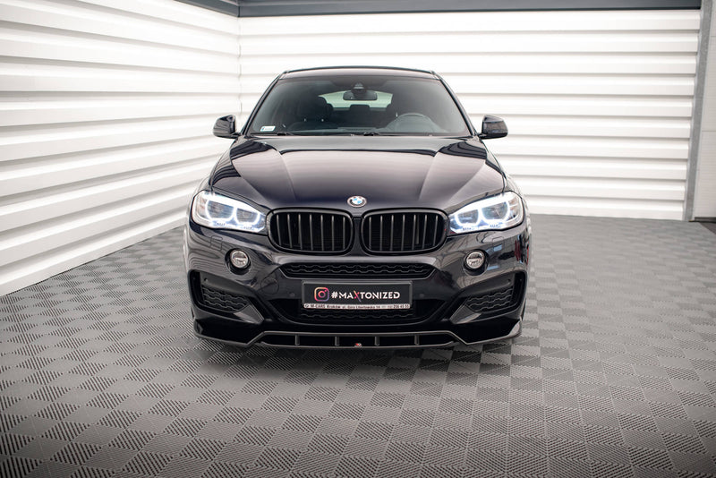 Maxton Design Front Diffusor V.2 BMW X6 M-Pack F16