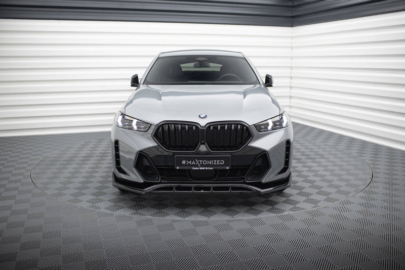 Maxton Design Front Diffusor V.2 BMW X6 M-Pack G06 Facelift