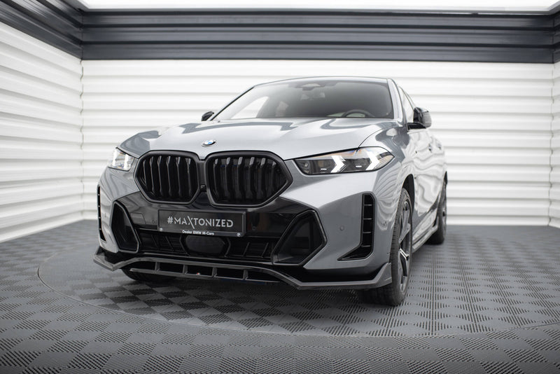Maxton Design Front Diffusor V.2 BMW X6 M-Pack G06 Facelift