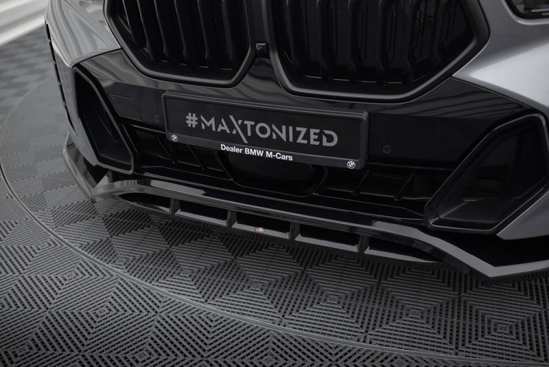 Maxton Design Front Diffusor V.2 BMW X6 M-Pack G06 Facelift