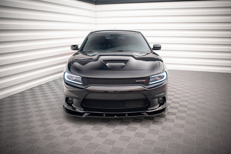 Maxton Design Front Diffuser V.2 Dodge Charger SRT Mk7 Facelift