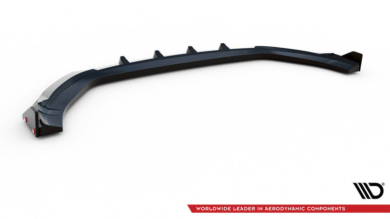 Maxton Design Front Diffusor V.2 + Flaps Hyundai Kona N Mk1