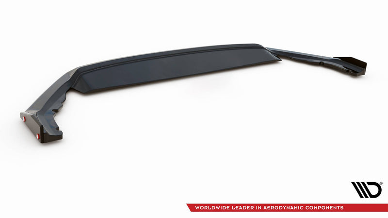 Maxton Design Front Diffusor V.2 + Flaps Skoda Octavia RS Mk4