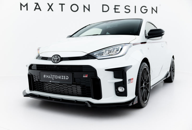 Maxton Design Front Diffusor V.2 + Flaps Toyota GR Yaris Mk4