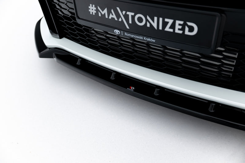 Maxton Design Front Diffusor V.2 + Flaps Toyota GR Yaris Mk4