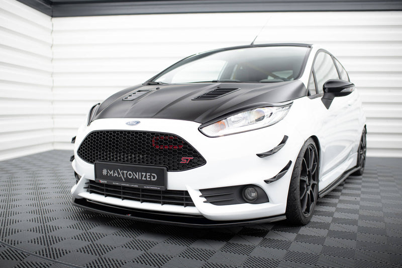 Maxton Design Front Diffuser V.2 Ford Fiesta ST Mk7 FL