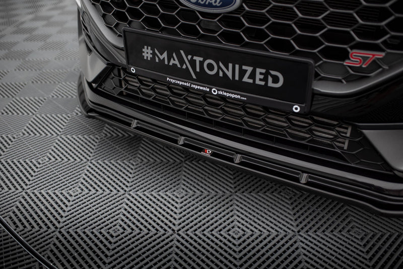 Maxton Design Front Diffusor V.2 Ford Fiesta ST / ST-line Mk8 Facelift