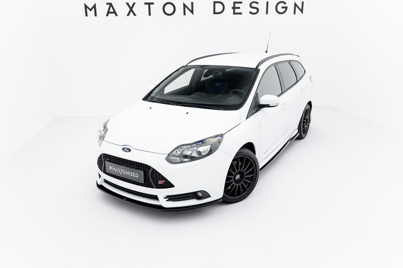 Maxton Design Front Diffuser V.2 Ford Focus ST Mk3
