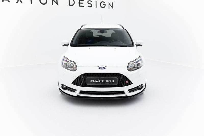 Maxton Design Front Diffuser V.2 Ford Focus ST Mk3