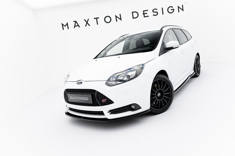 Maxton Design Front Diffuser V.2 Ford Focus ST Mk3