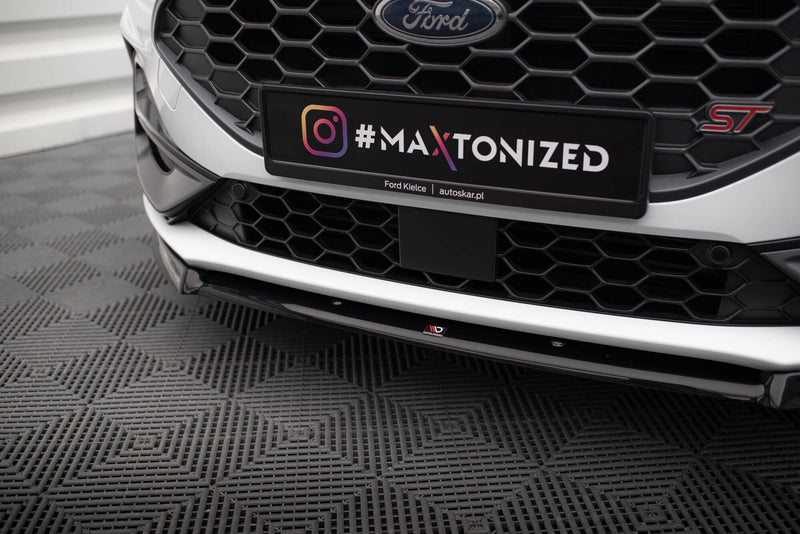 Maxton Design Front Diffusor V.2 Ford Focus ST / ST-Line Mk4 Facelift