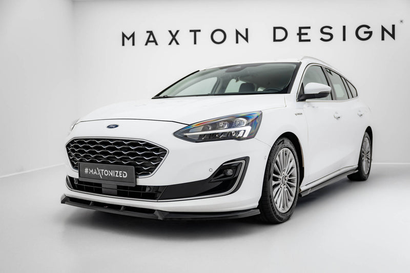 Maxton Design Front Diffusor V.2 Ford Focus Vignale Mk4