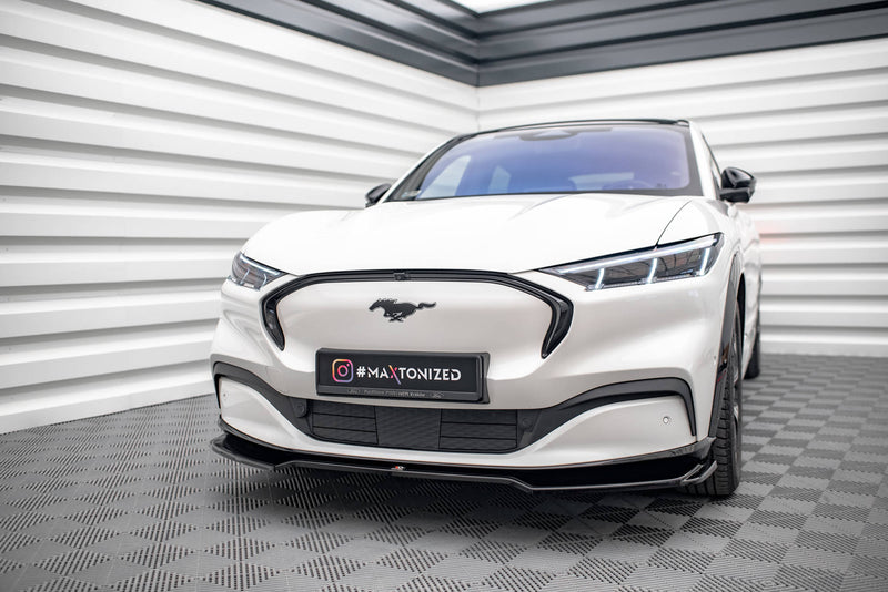 Maxton Design Front Diffuser V.2 Ford Mustang Mach-E Mk1