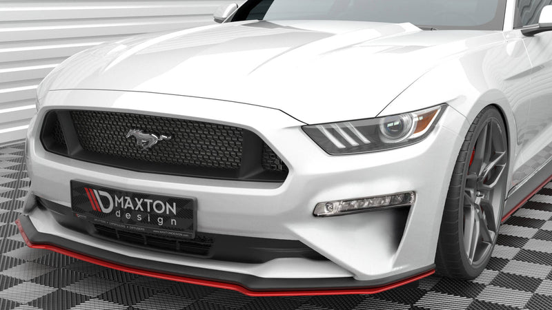 Maxton Design Front Diffusor V.2 Ford Mustang Mk6 Facelift