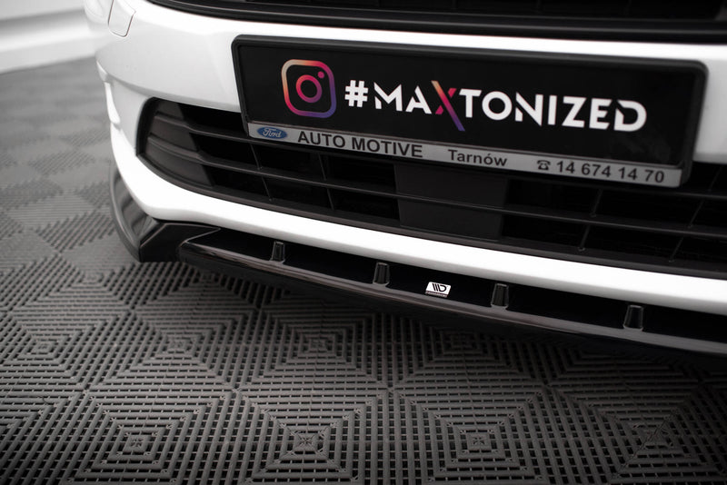 Maxton Design Front Diffuser V.2 Ford Transit Connect Mk2 Facelift