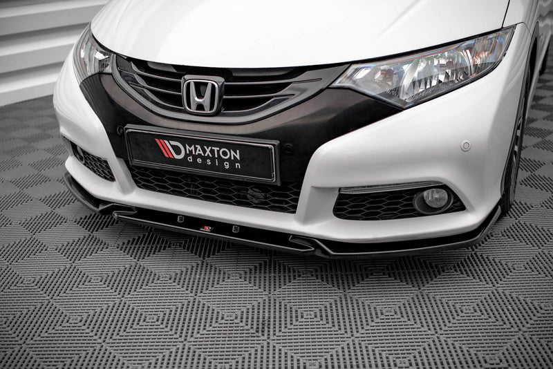 Maxton Design Front Diffuser V.2 Honda Civic Mk9