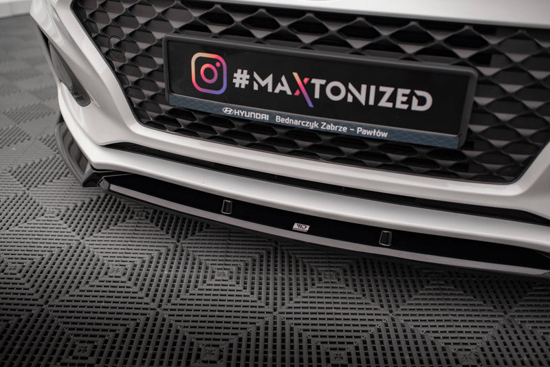 Maxton Design Front Diffuser V.2 Hyundai I20 Mk2 Facelift