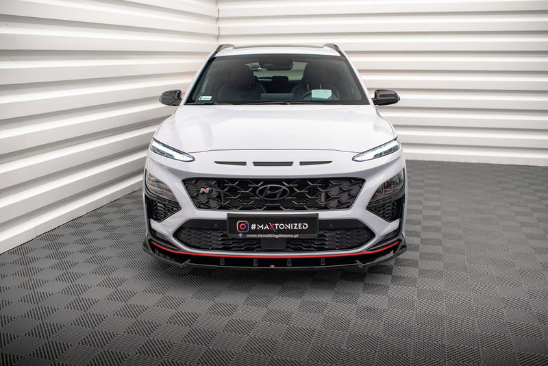 Maxton Design Front Diffuser V.2 Hyundai Kona N Mk1