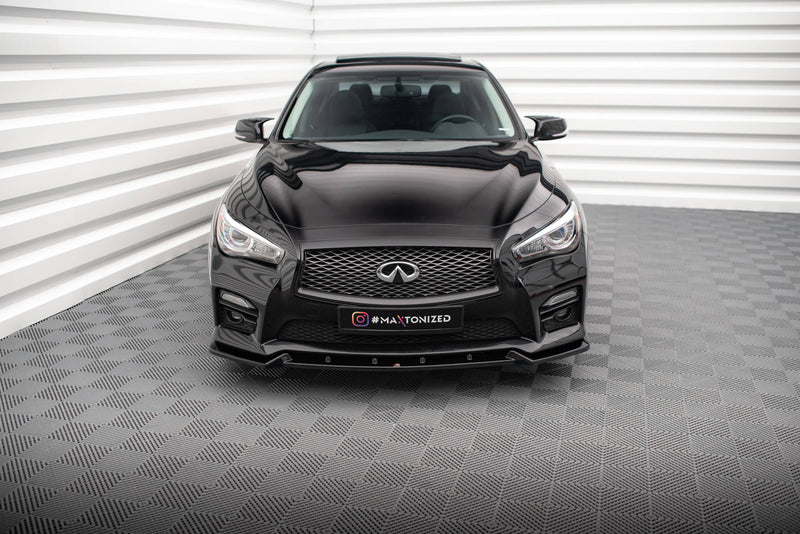 Maxton Design Front Diffuser V.2 Infiniti Q50 S Mk1