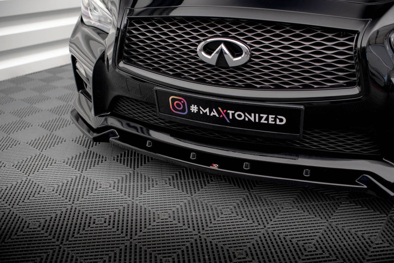 Maxton Design Front Diffuser V.2 Infiniti Q50 S Mk1