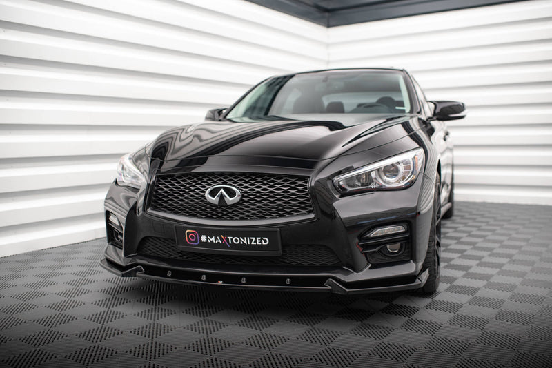 Maxton Design Front Diffuser V.2 Infiniti Q50 S Mk1