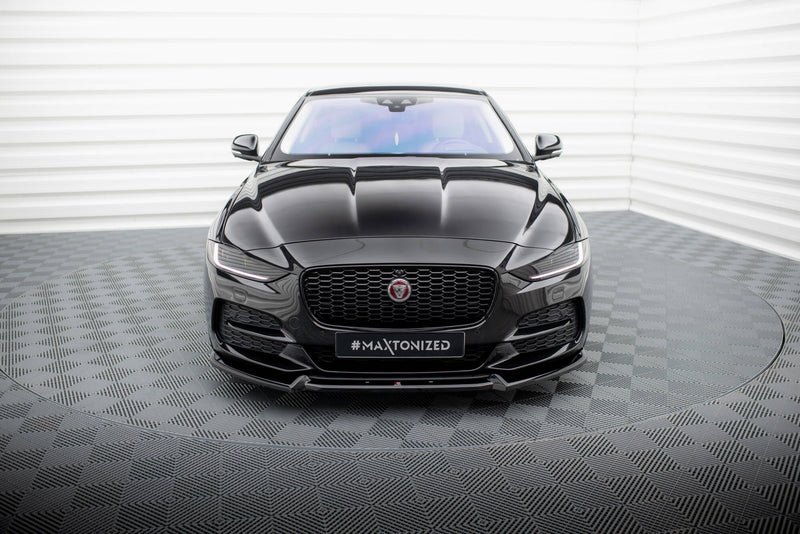 Maxton Design Front Diffuser V.2 Jaguar XE X760 Facelift