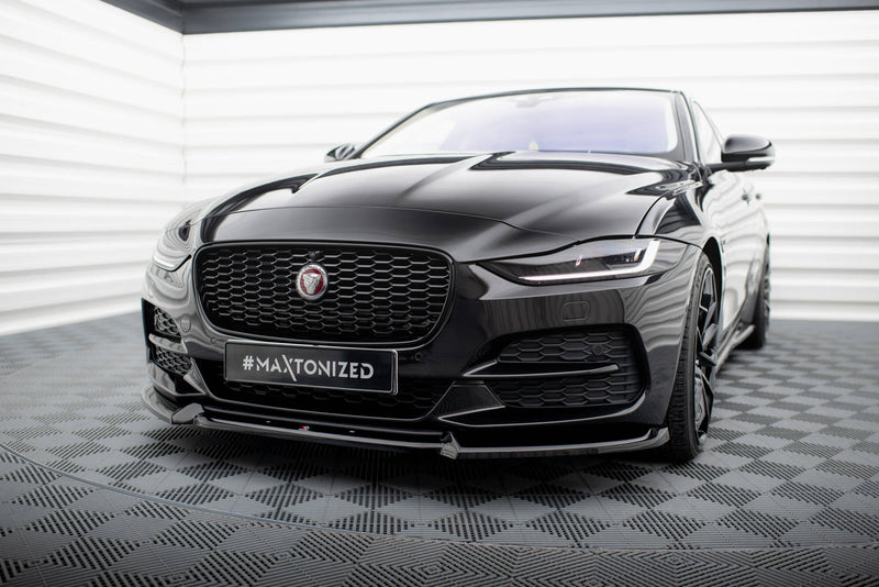 Maxton Design Front Diffuser V.2 Jaguar XE X760 Facelift