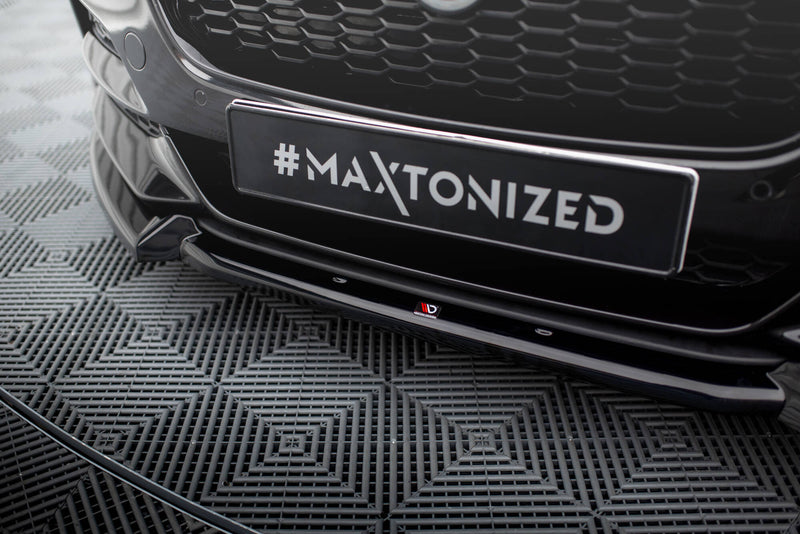 Maxton Design Front Diffuser V.2 Jaguar XE X760 Facelift