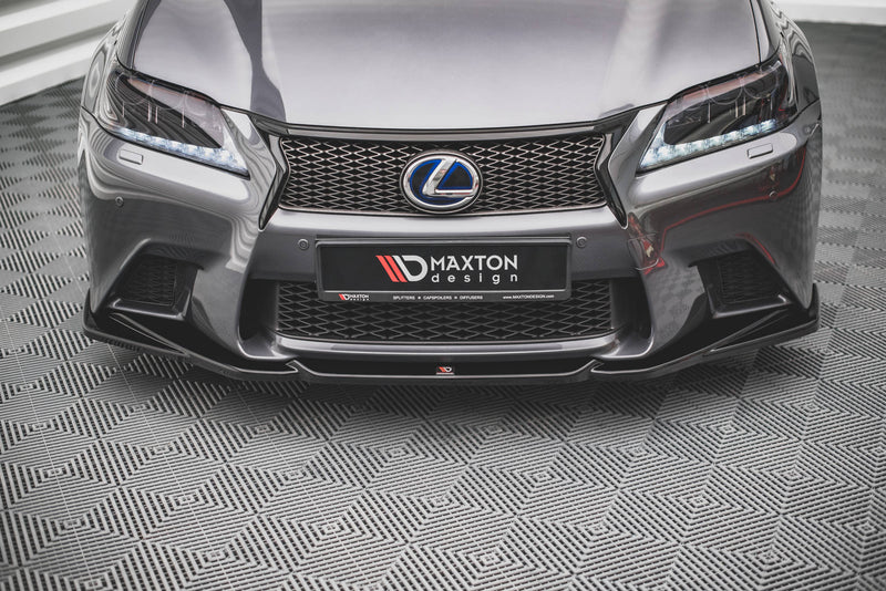 Maxton Design Front Diffuser V.2 Lexus GS F Sport Mk4 (L10)