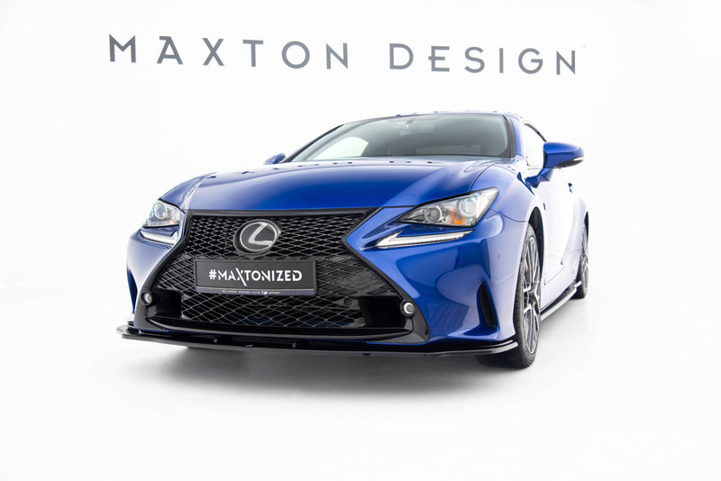 Maxton Design Front Diffusor V.2 Lexus RC Mk1