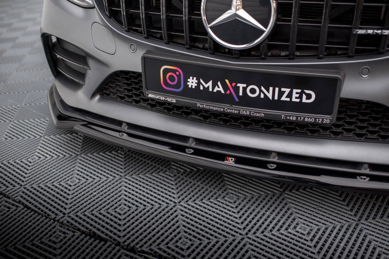 Maxton Design Front Diffusor V.2 Mercedes-AMG C43 Coupe / Cabrio / Sedan / Estate C205 / A205 / W205 / S205 Facelift