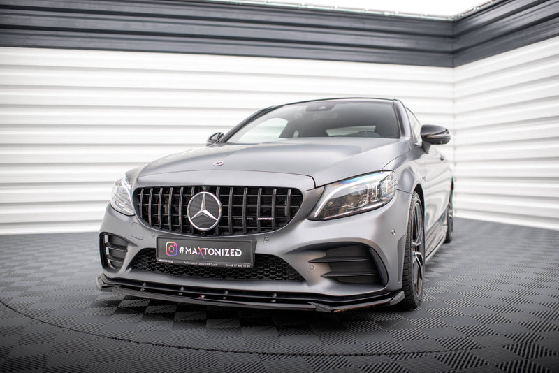 Maxton Design Front Diffusor V.2 Mercedes-AMG C43 Coupe / Cabrio / Sedan / Estate C205 / A205 / W205 / S205 Facelift