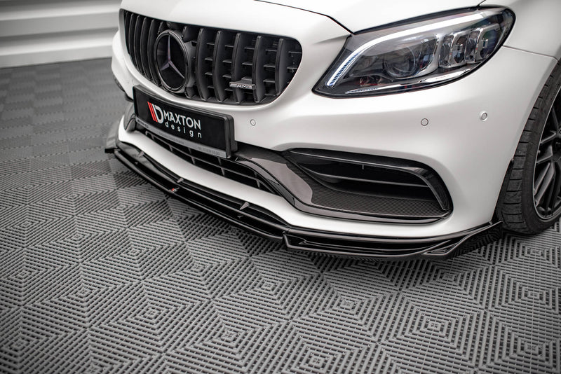 Maxton Design Front Diffusor V.2 Mercedes-AMG C63 Coupe AMG Aero Pack C205 Facelift