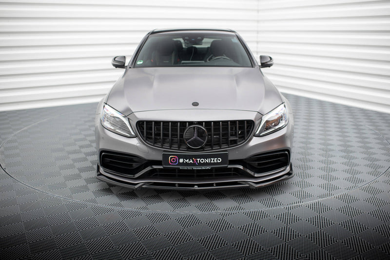 Maxton Design Front Diffusor V.2 Mercedes-AMG C63 Sedan / Estate W205 Facelift