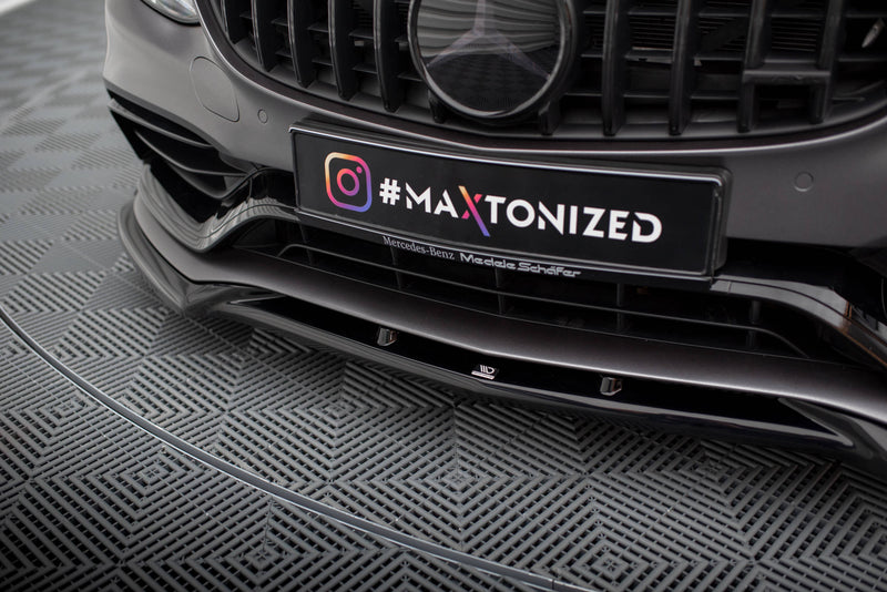 Maxton Design Front Diffusor V.2 Mercedes-AMG C63 Sedan / Estate W205 Facelift