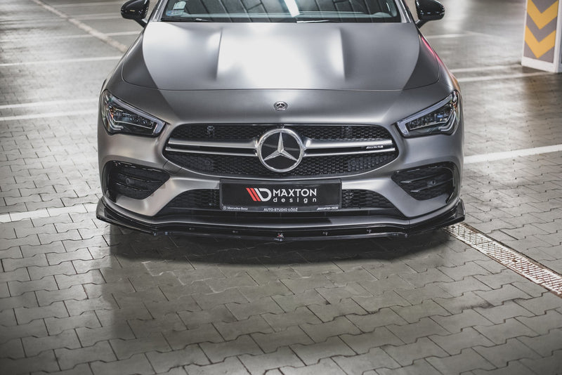 Maxton Design Front Diffuser V.2 Mercedes-AMG CLA 35 Aero C118