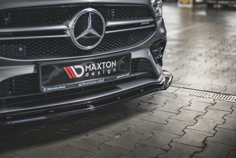 Maxton Design Front Diffuser V.2 Mercedes-AMG CLA 35 Aero C118