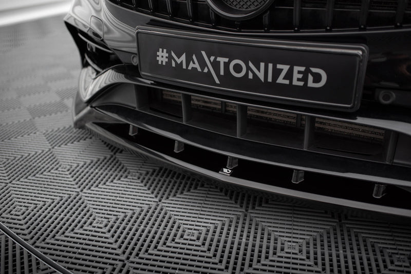 Maxton Design Front Diffusor V.2 Mercedes-Benz A AMG-Line W176 Facelift