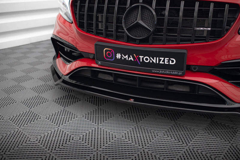 Maxton Design Front Diffuser V.2 Mercedes-Benz A45 Aero W176 Facelift