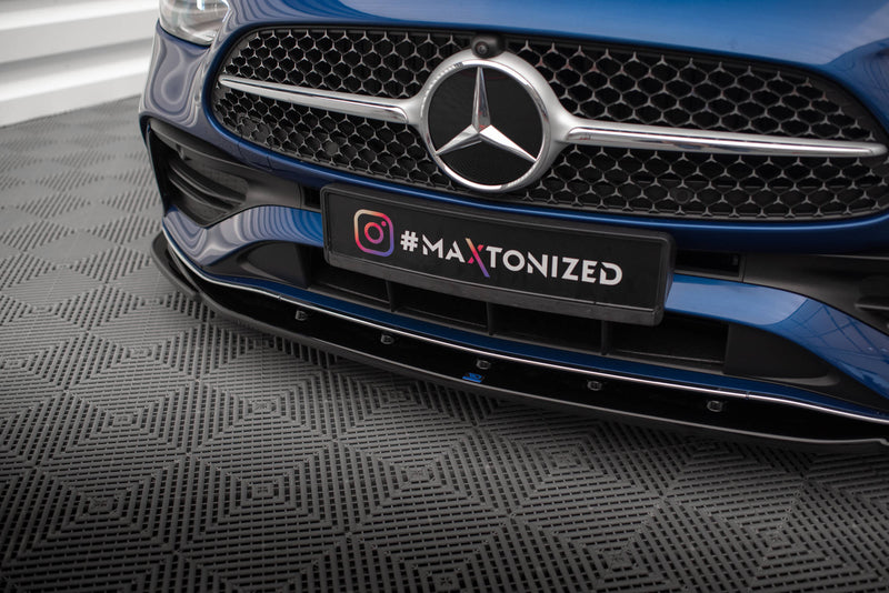 Maxton Design Front Diffuser V.2 for Mercedes-Benz C AMG-Line / 43 AMG W206