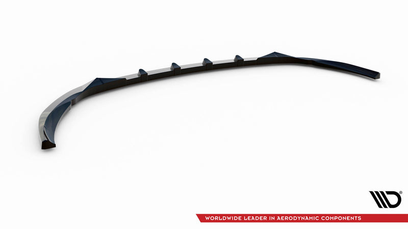 Maxton Design Front Diffuser V.2 Mercedes-Benz C AMG Line Sedan / Coupe / Estate W205 / C205 / S205 Facelift